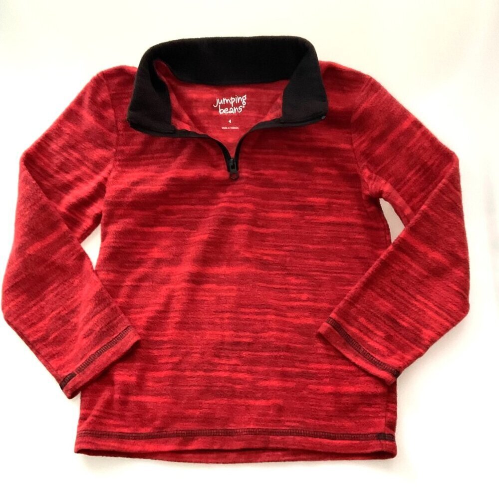 Jumping Bean Red Soft Pullover Toddler Unisex Toddler 4